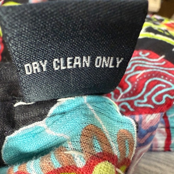 J. Peterman Lady Maharaja's Jacket Size M Kimono Style Floral Mandarin Collar - Picture 11 of 11